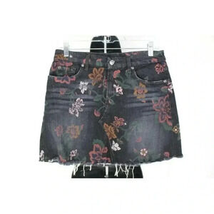 ladies jean 7 for all mankind skirt